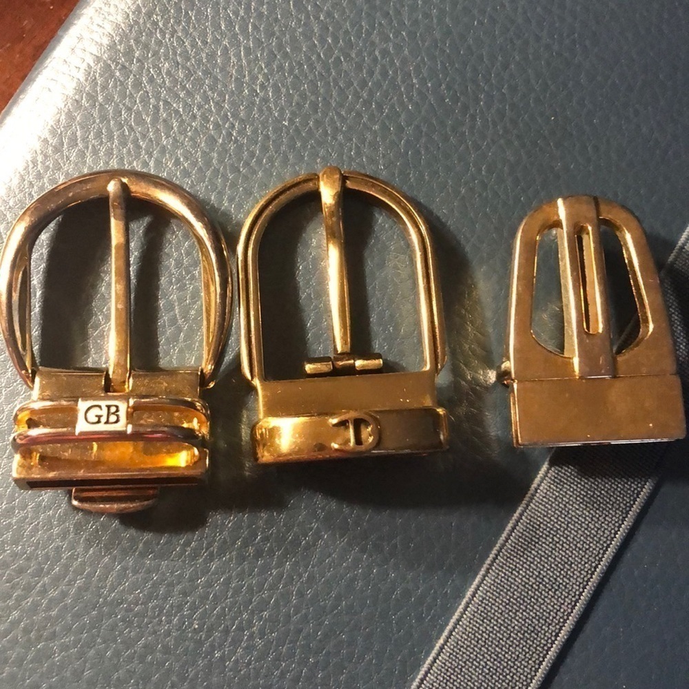 COPY - Three designer belt buckles